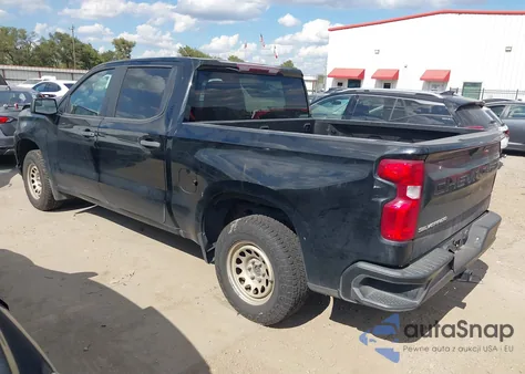 2019 Chevrolet Silverado 1500 Work Truck z USA, uszkodzony, nr VIN 1GCPWAEH2KZ385190